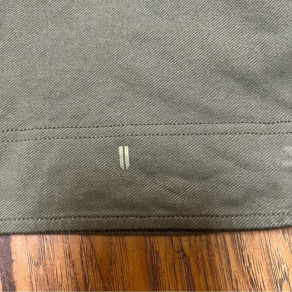 NOBULL Women’s Twill Zip Up Jacket Army Green Women's Size Large - Picture 4 of 12